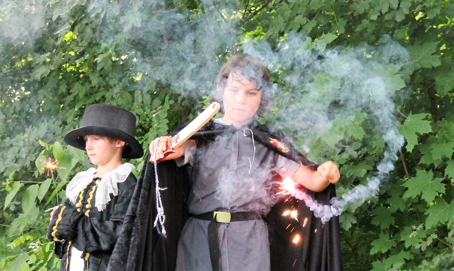 Szenenbild aus den Theaterprojekten (Foto von  Klaudia Kilian)
